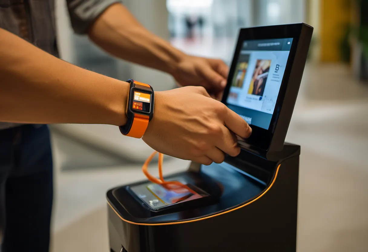 Pulseira NFC (Álbum Unificado) — Brindes Personalizados para Eventos