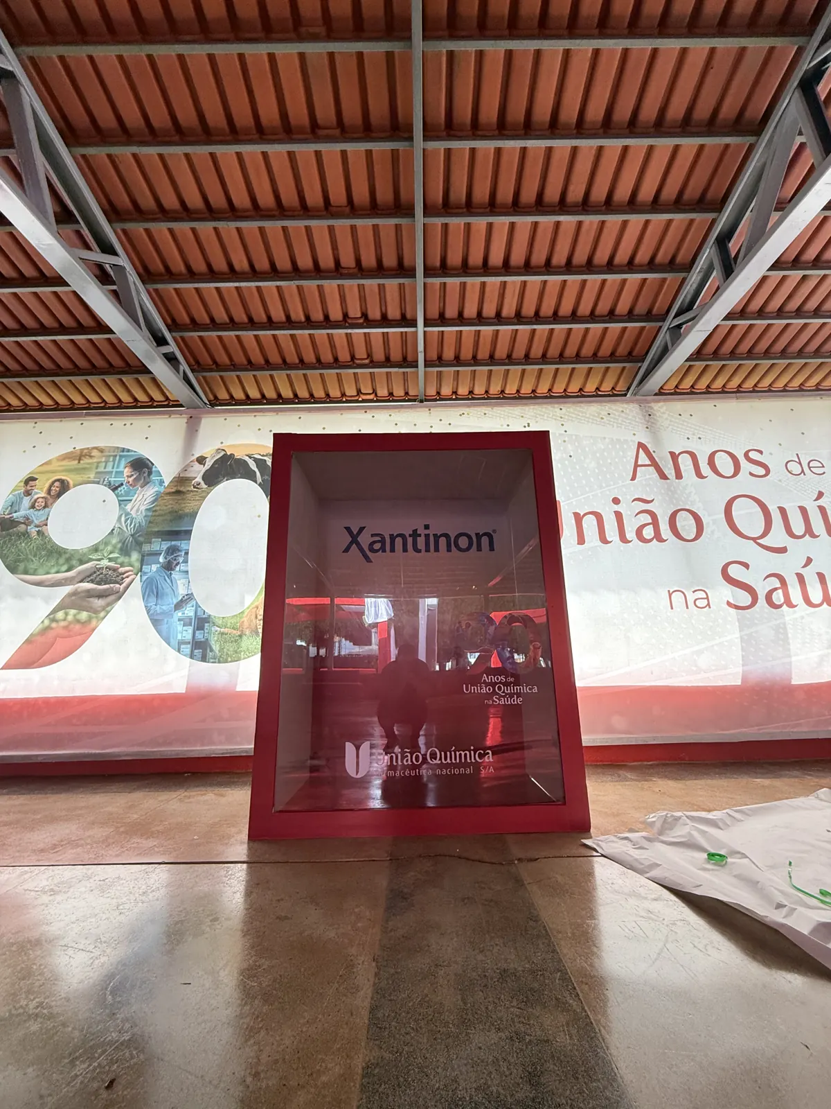 Cabine de Vento em evento — União Química