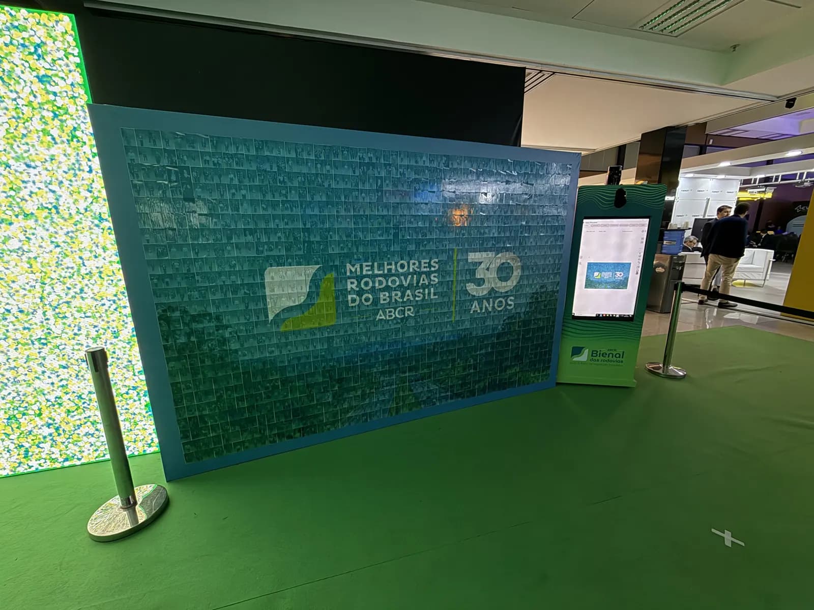 Foto Mosaico em evento corporativo