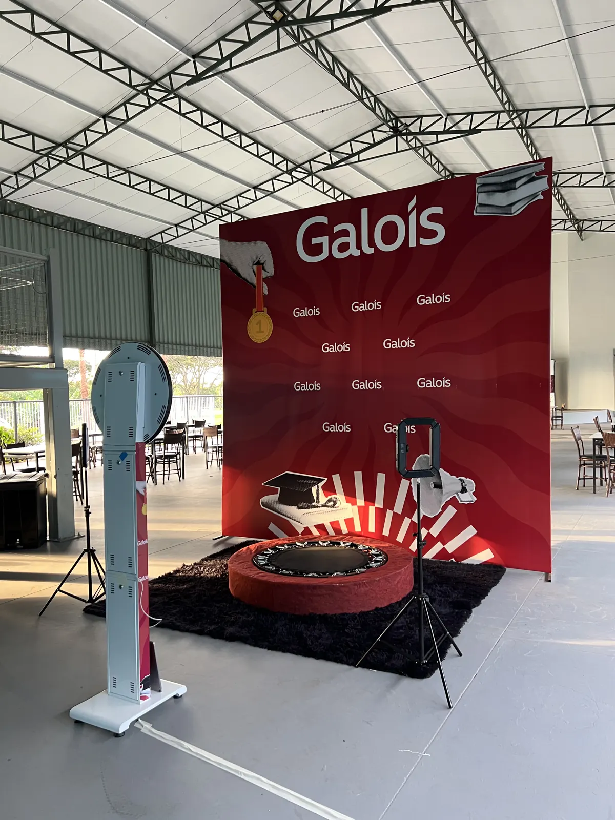Plataforma 360 em evento — Galois