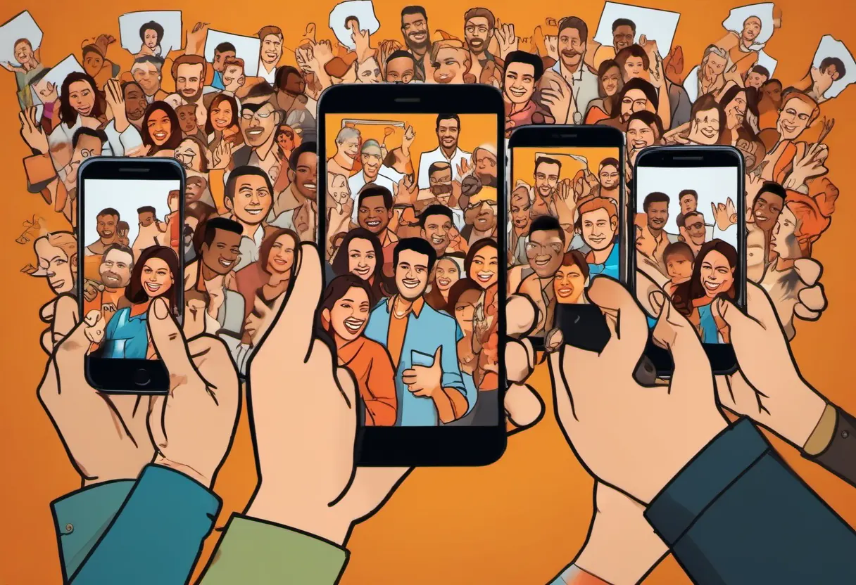 Figurinha de WhatsApp — Fotos para Eventos